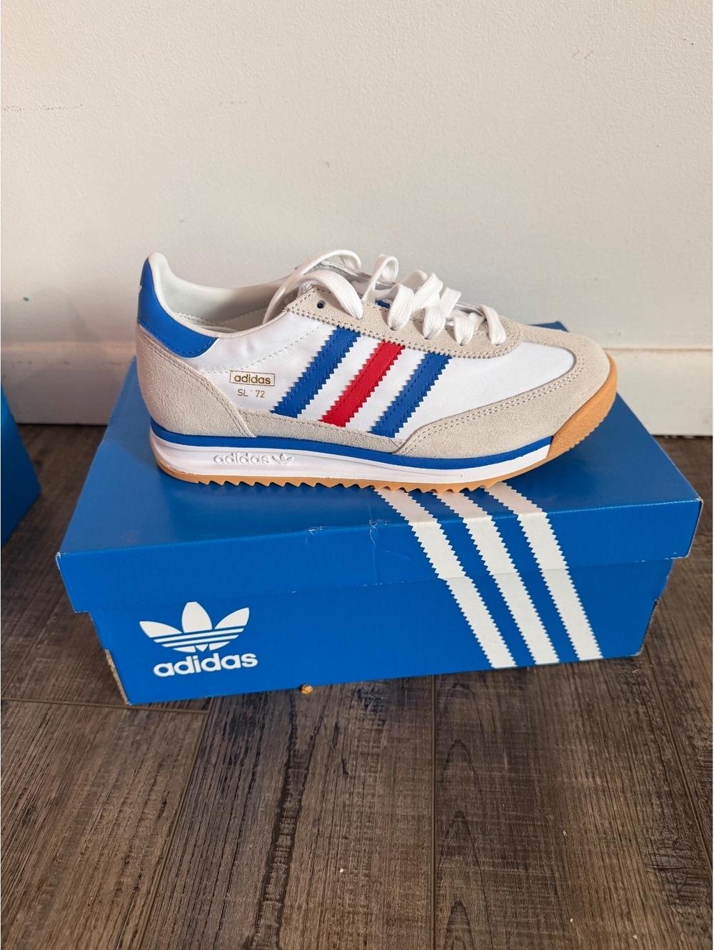 Red White and Blue Patriotic Adidas Mens 5 / Womens 7